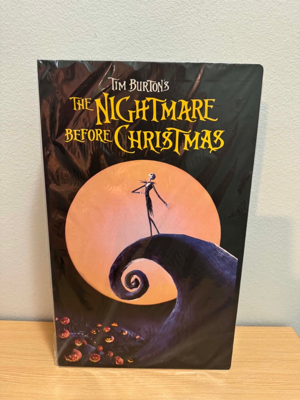 Disney Nightmare Before Christmas Classic VHS Boxed Silk Throw, 50" x 70" NWT